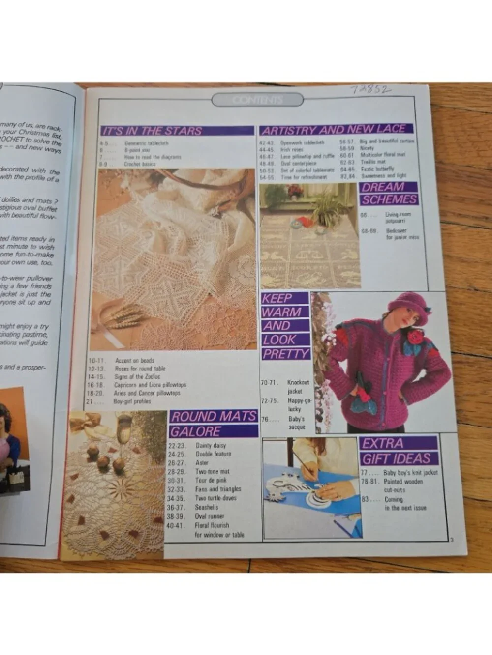 Magic Crochet December 1988 Number 57 Zodiac - Capricorn, LIbra, Aries, Cancer
